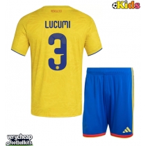 Colombia Jhon Lucumi #3 Replica Home Minikit World Cup 2026 Short Sleeve (+ pants)